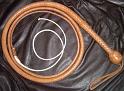 8ft Natural Tan 12 plait David Morgan Style Indiana Jones Bullwhip 1E